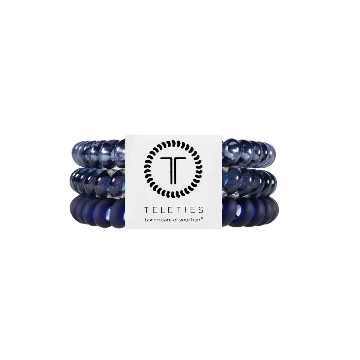 Teleties 3 pack hair tie bands nightfall color
